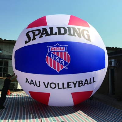 Opblaasbare gigantische heliumballon Logo Print Sky Fly Ballon Opblaasbare vliegbol voor reclame