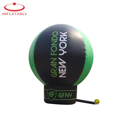 Opblaasbare gigantische heliumballon Logo Print Sky Fly Ballon Opblaasbare vliegbol voor reclame
