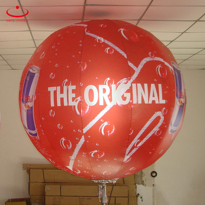 Grote opblaasbare maanballon voor decoratie reusachtige reclame opblaasbare maan model met led licht /