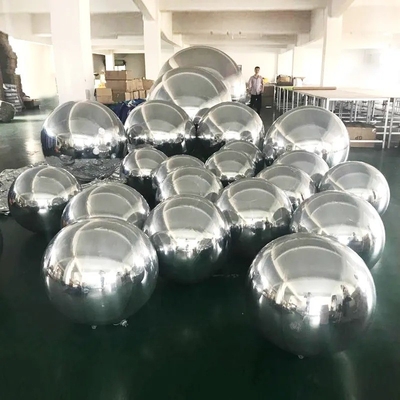 Goedkope gigantische glinsterende bal PVC opblaasbare reflecterende bal/opblaasbare sfeer spiegelballon/opblaasbare kerstspiegelsfeer