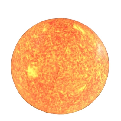 Grote opblaasbare maan en zon ballon voor decoratie Reus reclame opblaasbare maan model met led wit warm en c