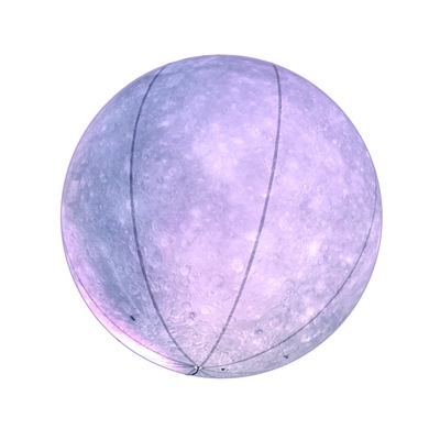 Grote opblaasbare maan en zon ballon voor decoratie Reus reclame opblaasbare maan model met led wit warm en c