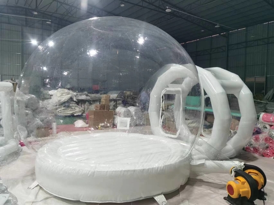 Outdoor Camping Huwelijksfeest Doorzichtig Opblaasbaar Ballonhuis