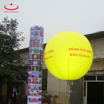 Opblaasbare maan opblaasbare decoraties opblaasbare ballon met LED-verlichting binnen Party ballon voor concert decoraties