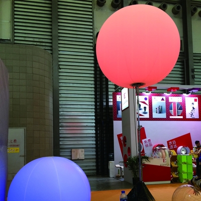 Opblaasbare maan opblaasbare decoraties opblaasbare ballon met LED-verlichting binnen Party ballon voor concert decoraties