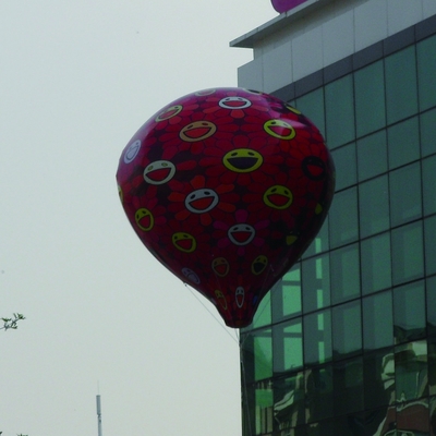 Reclame Helium Sky Ballon PVC Grote op maat gemaakte opblaasbare