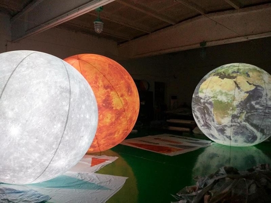 Decoratie opblaasbare reclameballonnen Helium opblaasbare maanbal