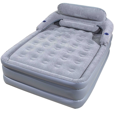 Opblaasbare opblaasbare bank bedleger PVC opvouwbare maat voor feest