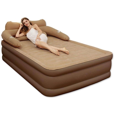 Opblaasbare opblaasbare bank bedleger PVC opvouwbare maat voor feest