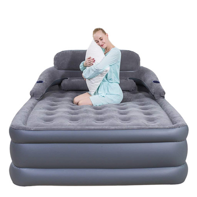Opblaasbare opblaasbare bank bedleger PVC opvouwbare maat voor feest