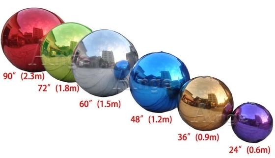 Diameter 40cm opblaasbare spiegelbolletjes PVC modern eenvoudig voor bruiloft
