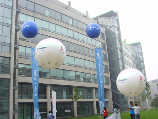 Waterdichte opblaasbare planeetballonnen met stokken voor decoratie voor feestdagen