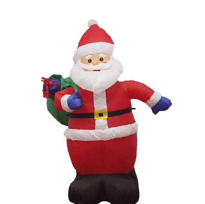 Kerstmascotte opblaasbaar