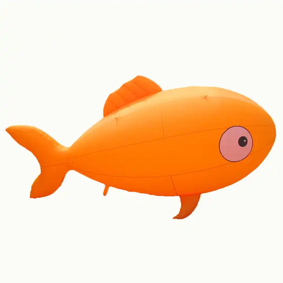 Kerstmascotte opblaasbaar
