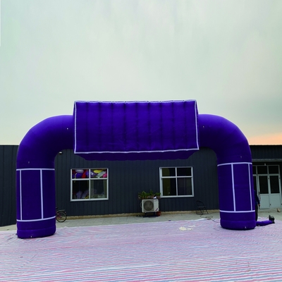 Buitenadvertentie Grote opblaasbare boog voor promotieactiviteiten van het merk