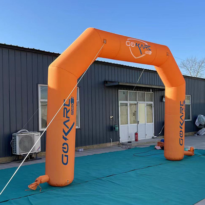 Hot sale gigantische reclame opblaasbare boog goedkoop opblaasbare boog met logo voor de promotie