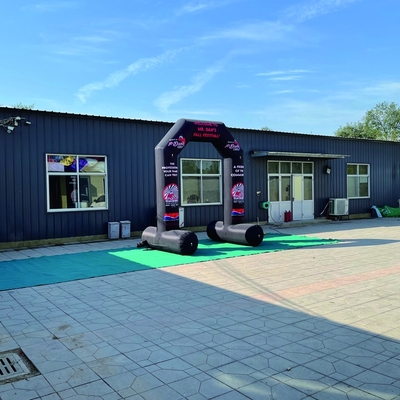 Opblaasbare boogpoort op maat Opblaasbare start- en eindstreep Advertentie Opblaasbare sportboogpoort te koop
