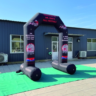 Gepersonaliseerd merk logo Reclame Outdoor Gebruikt OEM Grootte Goedkope prijs Opblaasbare boog te koop