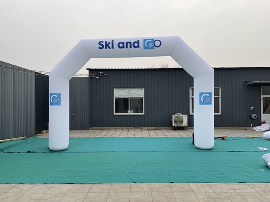 Gate Race Display Sport Air Arch Recycle Custom Printed Logo Arch Voor Evenementen Promotie Reclame Opblaasbaar