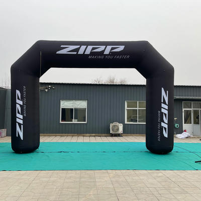 Gepersonaliseerde opblaasbare boog geleid opblaasbare boog evenement voor decoratie fabriek rechtstreeks verkoop