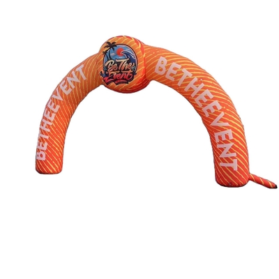 Gepersonaliseerde opblaasbare boog geleid opblaasbare boog evenement voor decoratie fabriek rechtstreeks verkoop