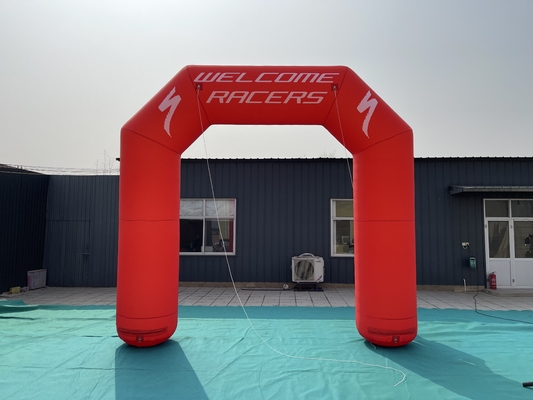 Gepersonaliseerde opblaasbare boog geleid opblaasbare boog evenement voor decoratie fabriek rechtstreeks verkoop