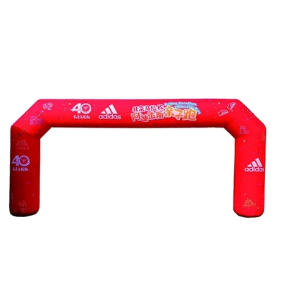 Waterdicht Outdoor Advertisingnig Grote opblaasbare boog Archway Customized Design Opblaasbare boog