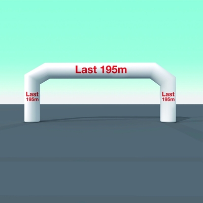 Waterdicht Outdoor Advertisingnig Grote opblaasbare boog Archway Customized Design Opblaasbare boog