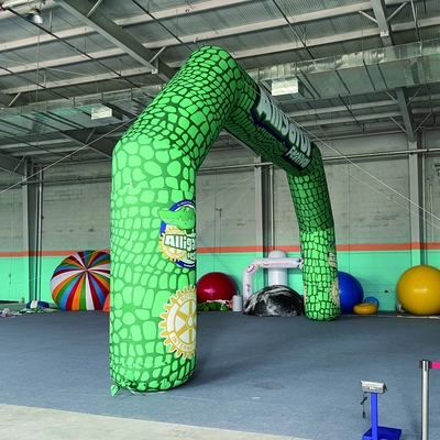 Custom Outdoor Event Finish Line Opblaasbare startboog Opblaasbare ingang Sport Reclameboog