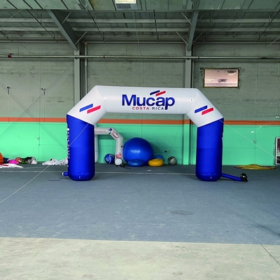 Custom Logo Professionele Exportfabrikant Reclame Running Events Printing Arch Gate Opblaasbare Race Arch