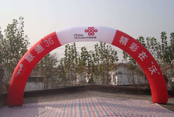 Custom logo Big Race Wedding opblaasbare finishline boog feest voor outdoor evenement