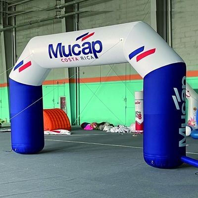 Fabriek Custom Outdoor Sports Entrance Opblaasbare reclamebochten Race Opblaasbare sterren finishlijn Opblaasbare poortboog