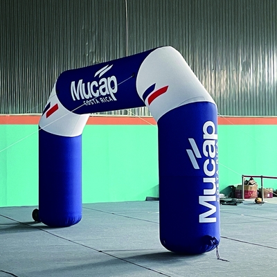 Fabriek Custom Outdoor Sports Entrance Opblaasbare reclamebochten Race Opblaasbare sterren finishlijn Opblaasbare poortboog