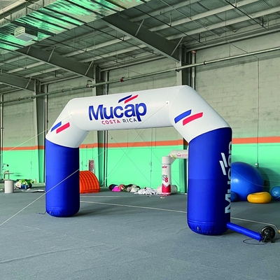 Fabriek Custom Outdoor Sports Entrance Opblaasbare reclamebochten Race Opblaasbare sterren finishlijn Opblaasbare poortboog