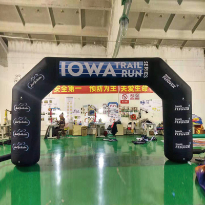 Custom Printing Logo Giant Outdoor Inflatable Sports Arch Race Arch voor wedstrijd amusement