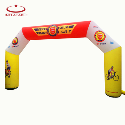 Custom Archway Outdoor Advertising Opblaasbare Led Arch Opblaasbare Entrance Race Arch