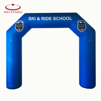 Custom Archway Outdoor Advertising Opblaasbare Led Arch Opblaasbare Entrance Race Arch