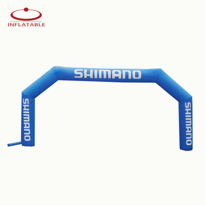 Custom Archway Outdoor Advertising Opblaasbare Led Arch Opblaasbare Entrance Race Arch