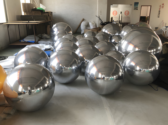 Op maat gemaakt 1,5 m 2 m reclame spiegel ballon spiegelbal