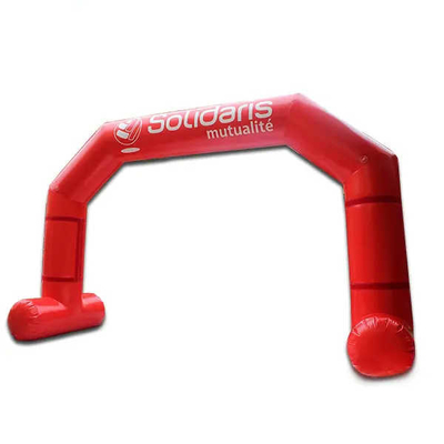 Outdoor Event OEM Logo Printing Waterdicht Start Welkom Finish Gate Race Sport Air opblaasbare bogen