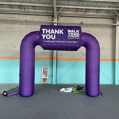 Fabriek groothandel prijs aangepast kleur outdoor activiteiten evenementen opblaasbare boog