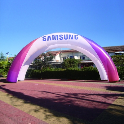 Fabriek groothandel prijs aangepast kleur outdoor activiteiten evenementen opblaasbare boog