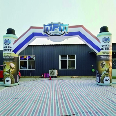 15+ Jaar Ontwerp Ervaren Team Professionele opblaasbare boog Factory Custom Opblaasbare boog Invoerdeur voor reclame