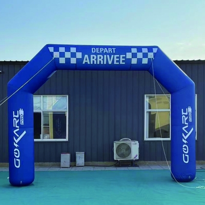 aanpassen ontwerp CE goedgekeurde blazer outdoor evenementen reclame opblaasbare boog