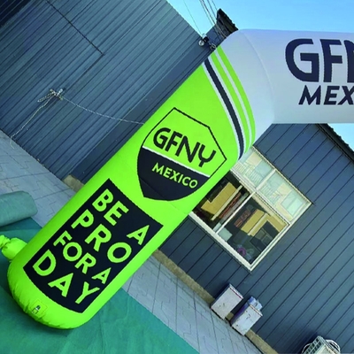 Tianyili fabriek groothandelsprijs maat logo grootte 5m opblaasbare boog