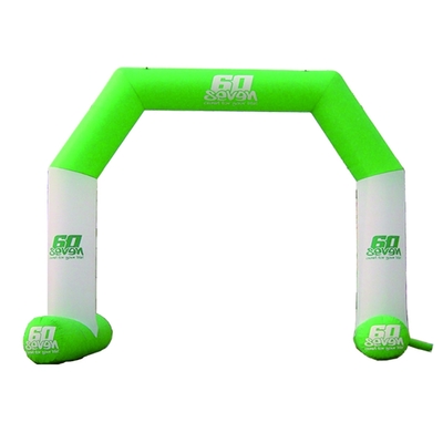 Sport opblaasbare afwerking Arch Outdoor Reclame opblaasbare deur Arch