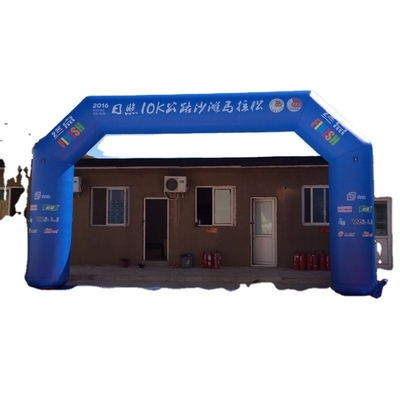 Inleidingsdeur opblaasbare afwerking boog CE-certificaat met LED-licht