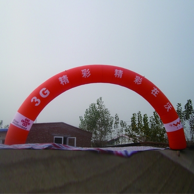 Waterdichte evenementen opblaasbare reclameboog Oxford stof Grootte 5m