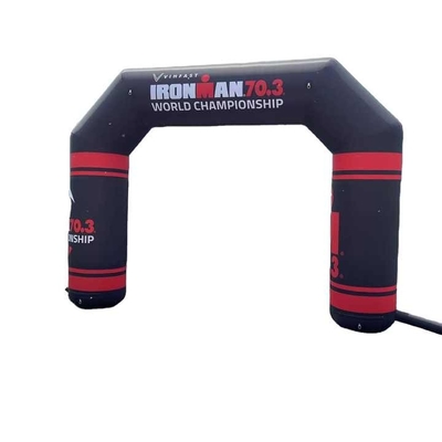 Klassieke opblaasbare afwerkingsboog Custom Printing Finish Line Blow Up Arch