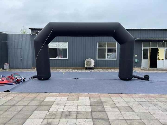 Klassieke opblaasbare afwerkingsboog Custom Printing Finish Line Blow Up Arch